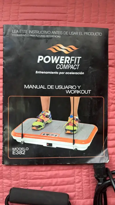 Plataforma Vibratoria Powerfit Compact E382 - miniatura 1