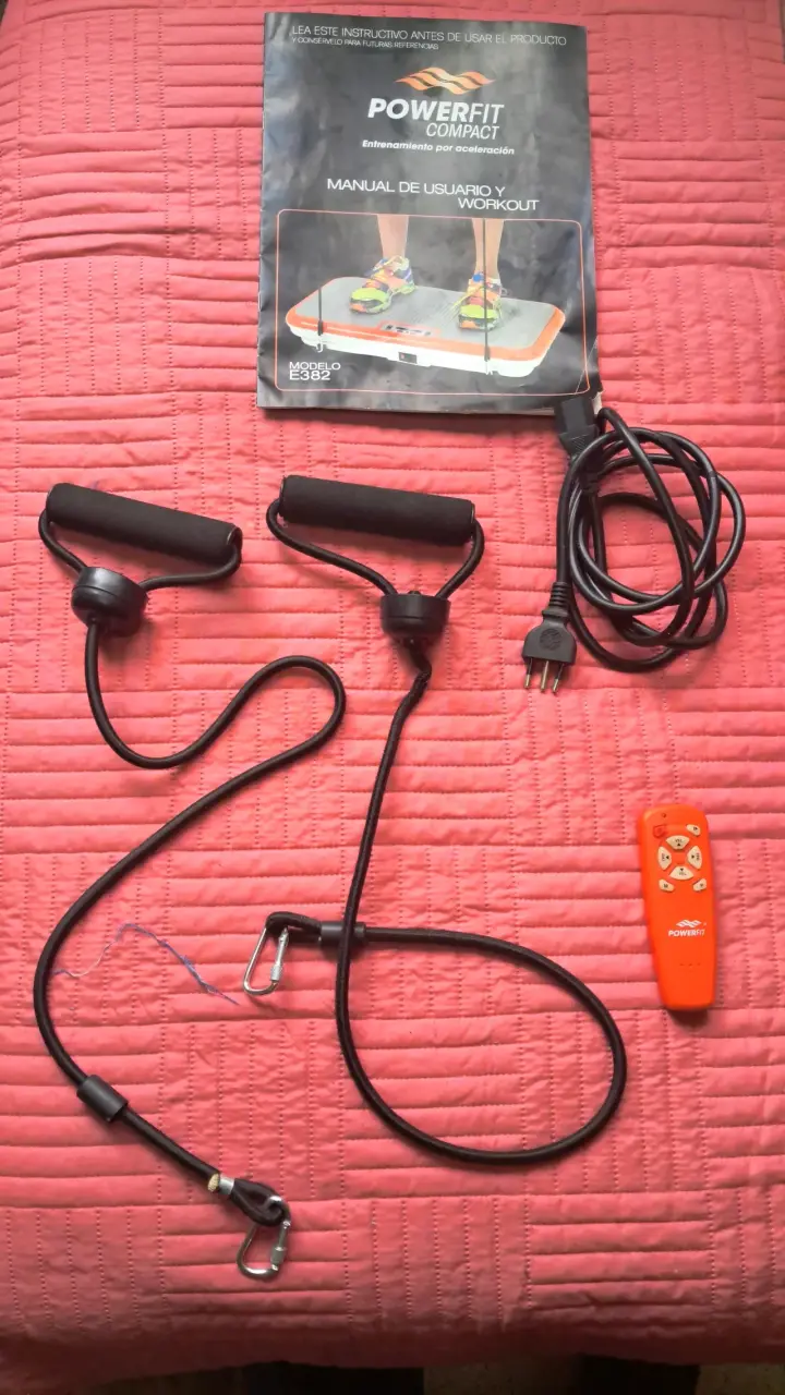 Plataforma Vibratoria Powerfit Compact E382 - 5