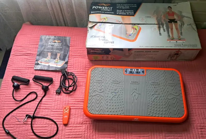 Plataforma Vibratoria Powerfit Compact E382 - 6