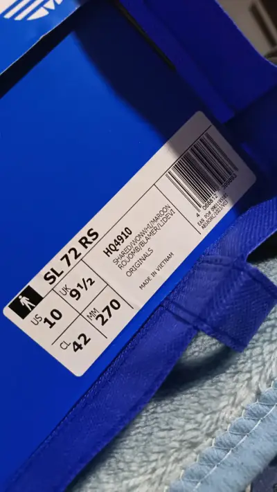 Zapatillas deportivas marrones Adidas SL 72 RS - miniatura 1