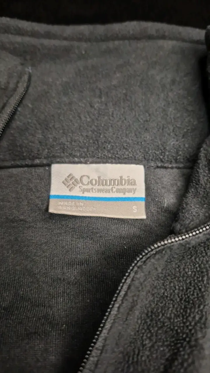 Polerón polar negro Columbia para mujer - 2