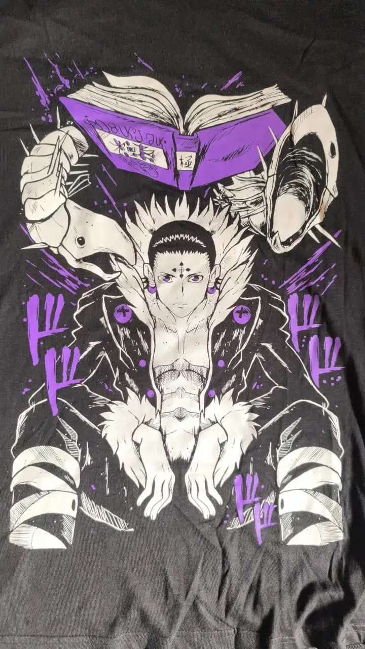 Polera Hunter x Hunter Chrollo Lucilfer Talla L