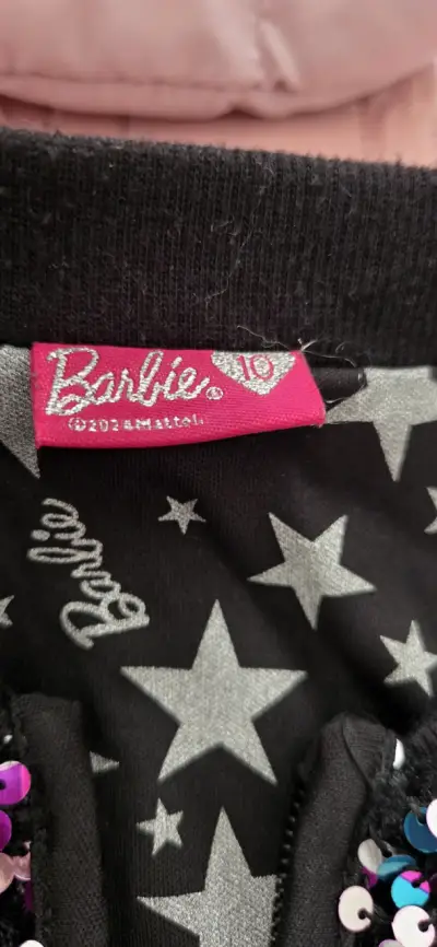 Chaqueta de lentejuelas para niña Barbie - miniatura 3