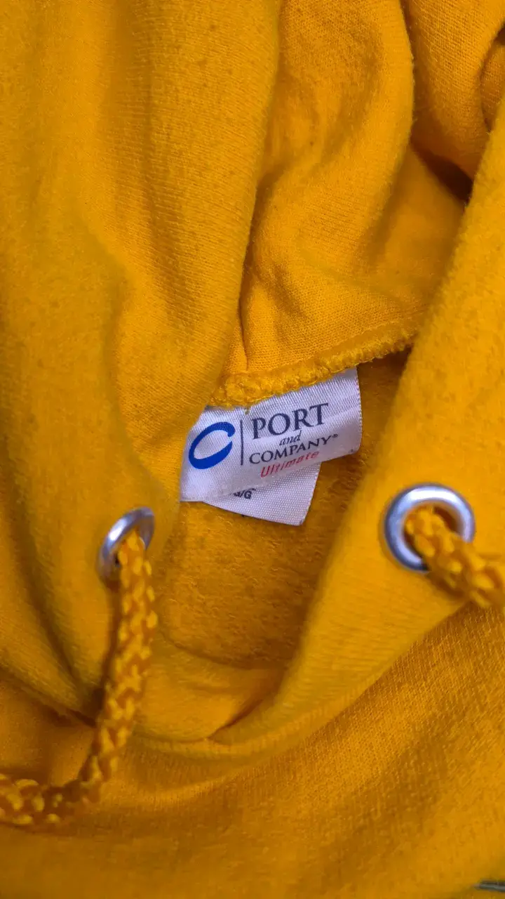 Polerón amarillo con capucha NDSU - 2