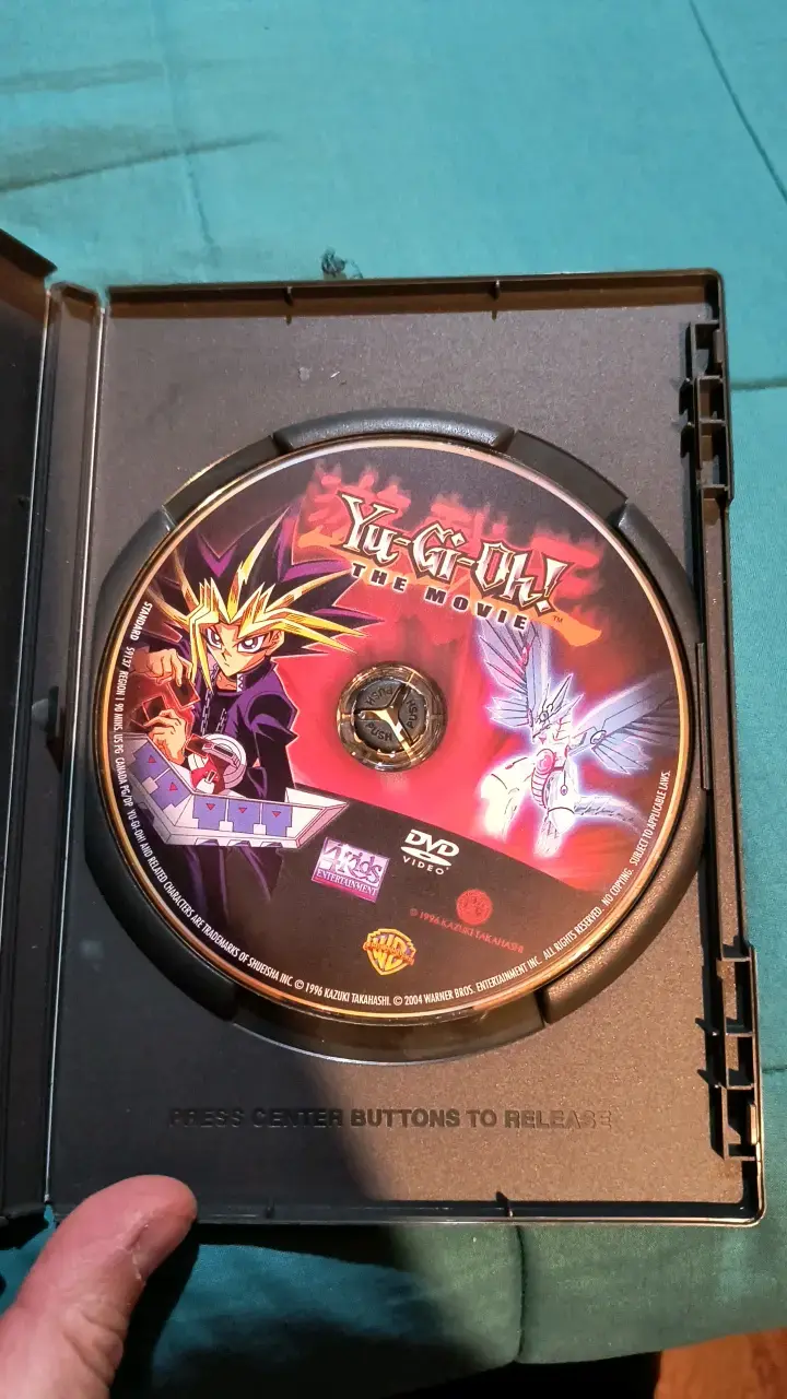 DVD Yu-Gi-Oh! The Movie REGION 1 - 2
