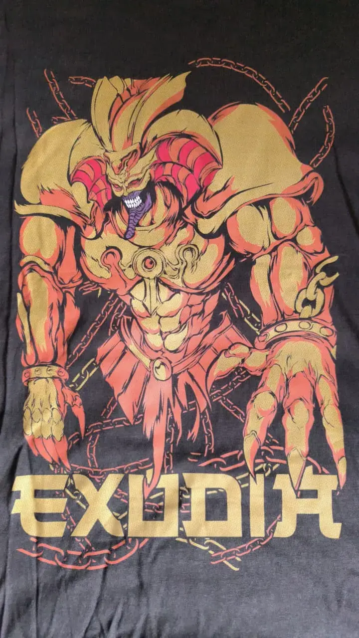 Polera Yu-Gi-Oh Exodia Talla XL