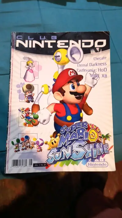 Revista Club Nintendo Mario Sunshine año 11-8 - miniatura 1