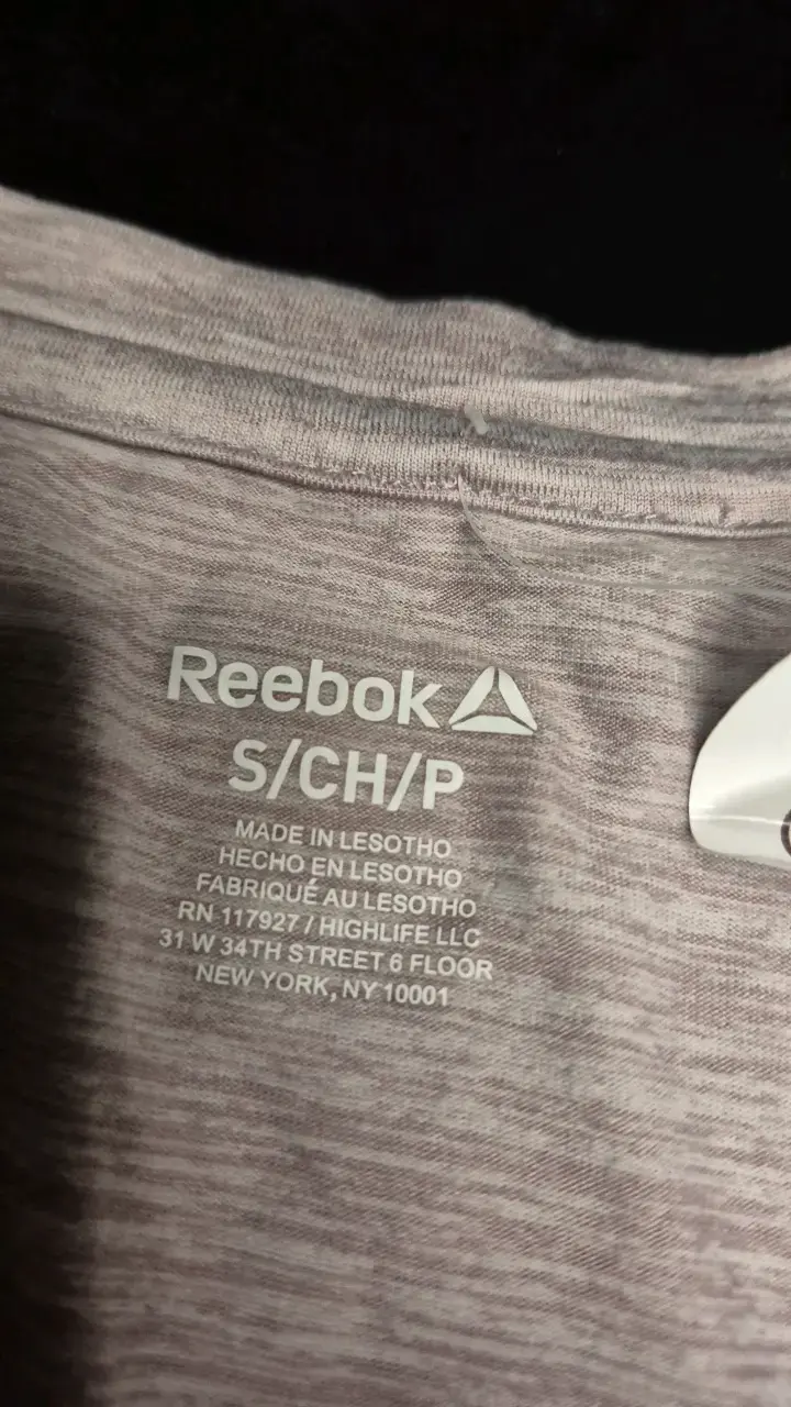 Polera deportiva Reebok gris para mujer - 2