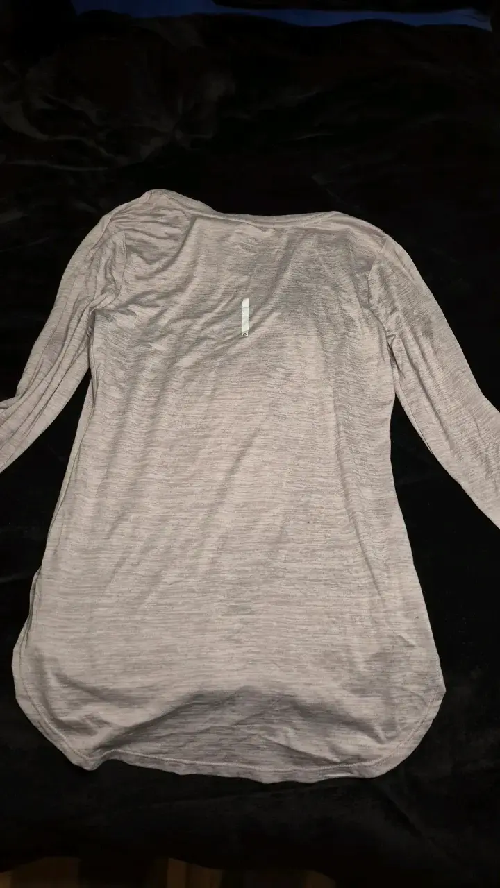 Polera deportiva Reebok gris para mujer - 4