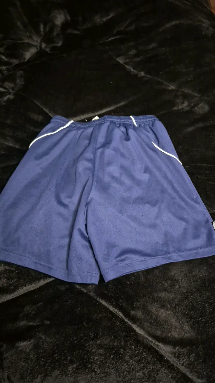 Shorts deportivos azul Adidas Climalite - 3