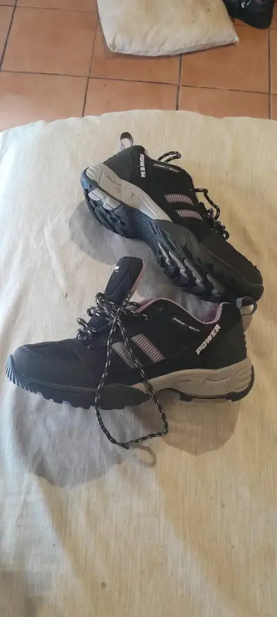 Zapatillas trekking Power Pro Vent negras - miniatura 1