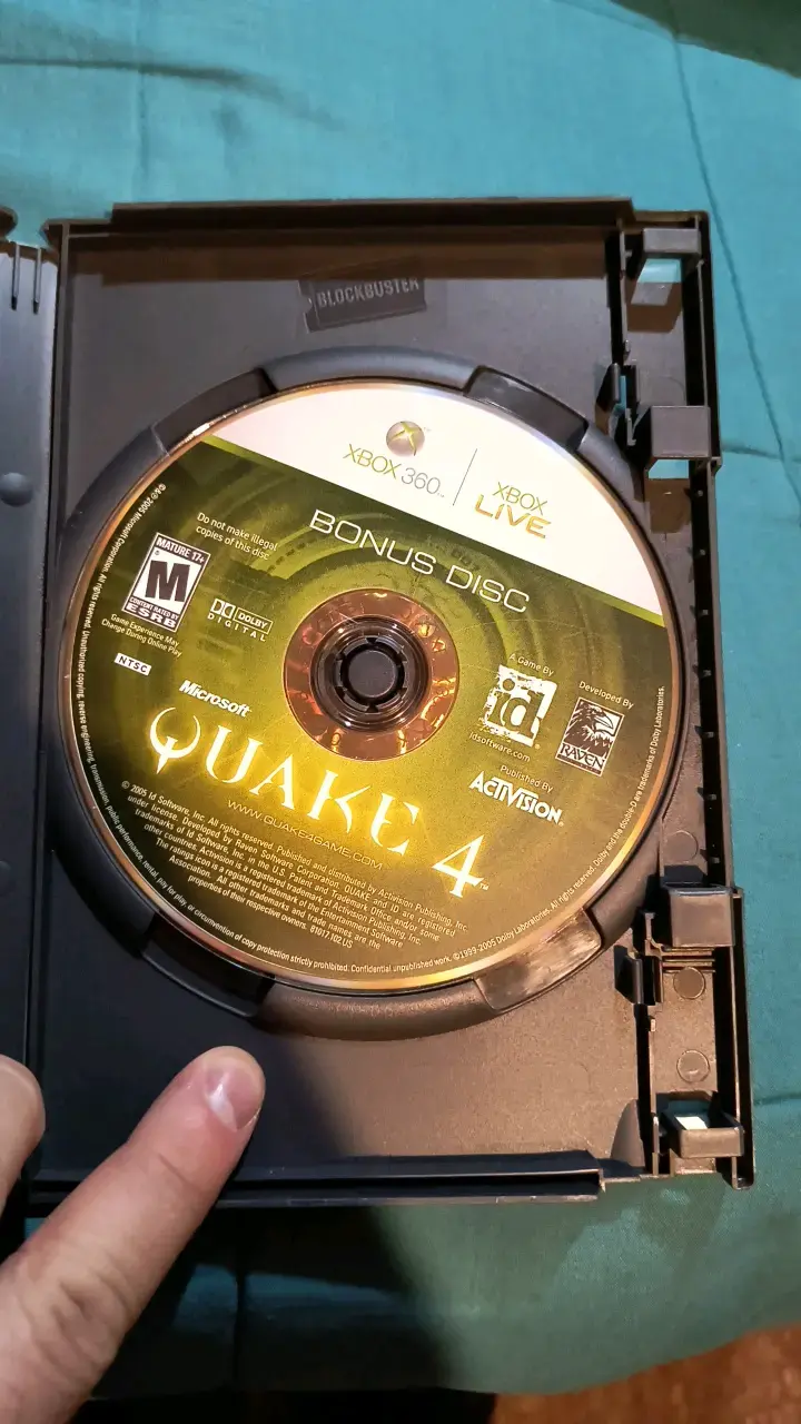 Disco Bonus Quake 4 para Xbox 360
