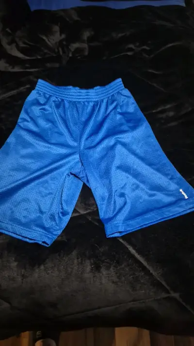 Shorts deportivos azules Reebok talla XL - miniatura 1