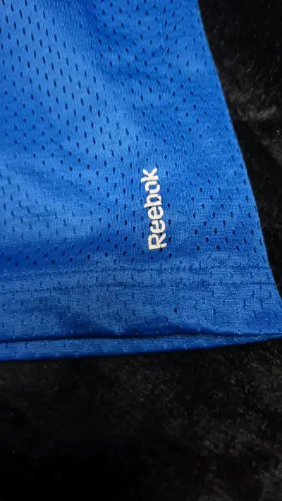 Shorts deportivos azules Reebok talla XL - miniatura 2