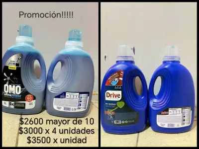 Detergente Líquido OMO y Drive 3L en Promoción - miniatura 1