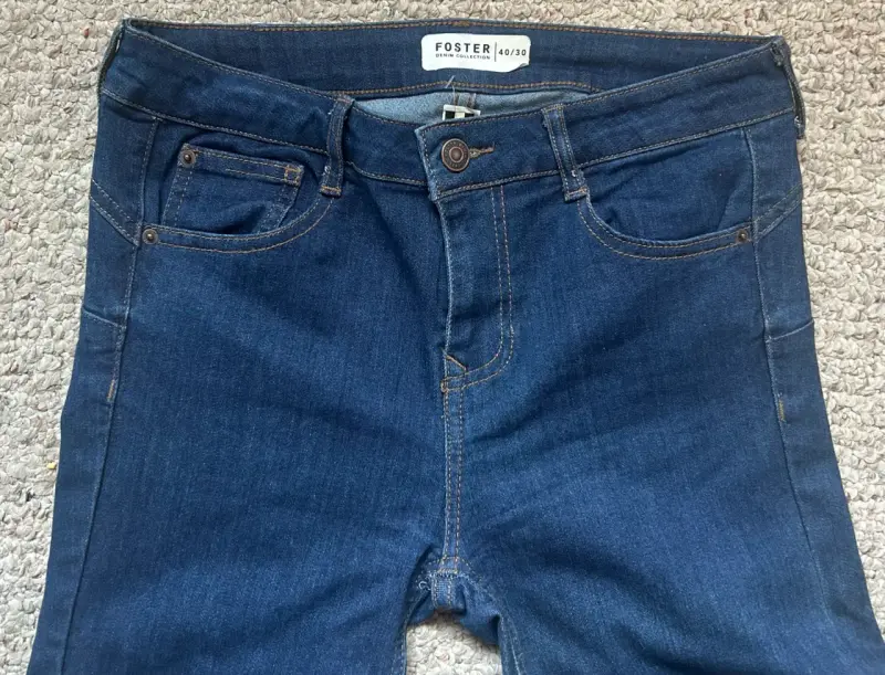 Jeans azul oscuro Foster para mujer - 2