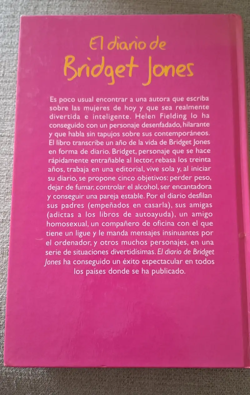 Libro El Diario de Bridget Jones de Helen Fielding - 2
