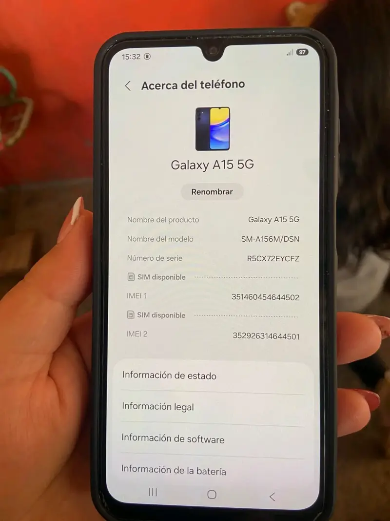 Samsung Galaxy A15 5G en buen estado - 1