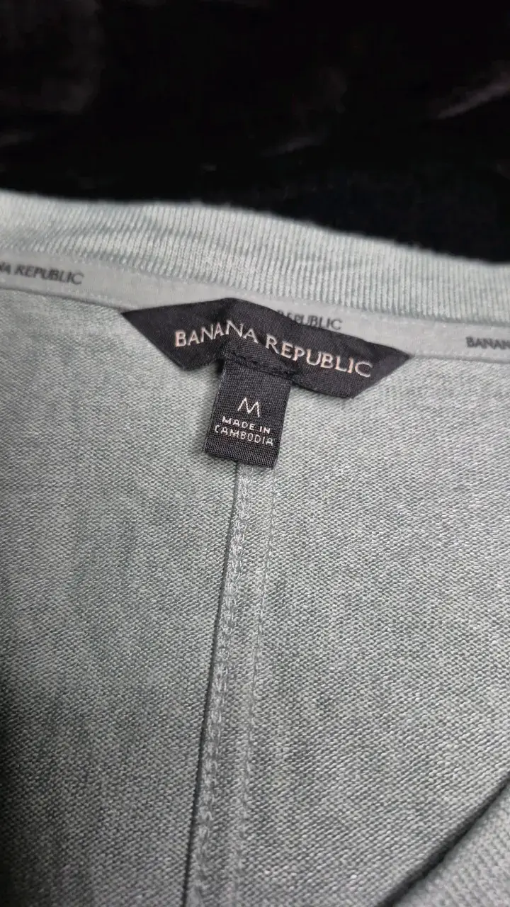 Polera verde claro Banana Republic para mujer - 2