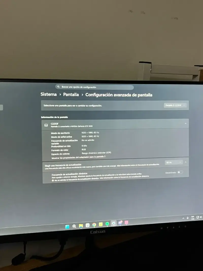 Monitor Caixun C22X3F Full HD 22 pulgadas - 1
