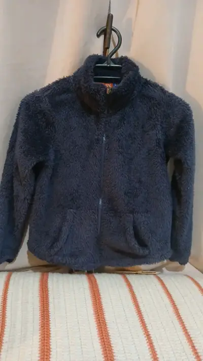 Chaqueta polar con capucha para niño talla 10 - miniatura 1
