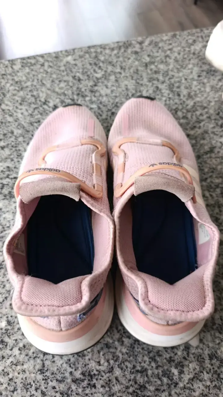 Zapatillas deportivas rosas Adidas CL#39 USADAS - 4