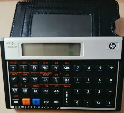 Calculadora Financiera HP 12c Platinum con Estuche - miniatura 3