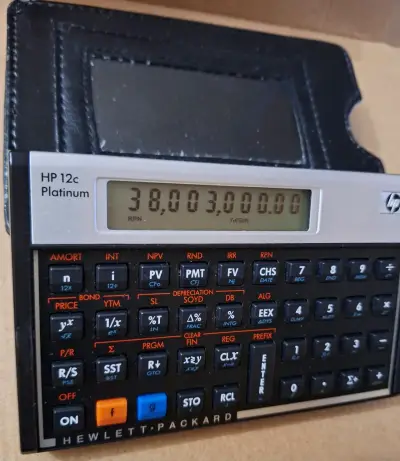 Calculadora Financiera HP 12c Platinum con Estuche - miniatura 5