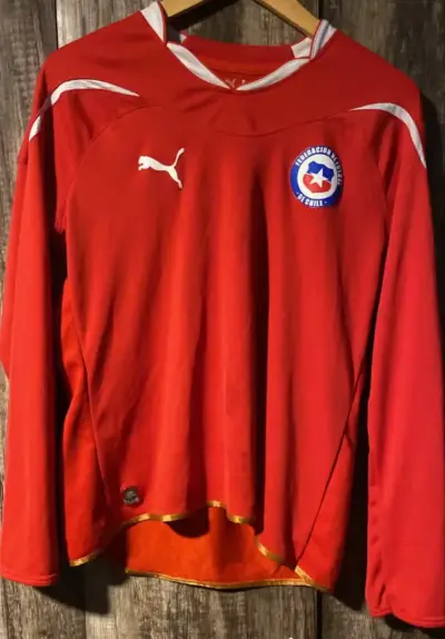2 camisetas originales usadas, cortaviento real M. - miniatura 1
