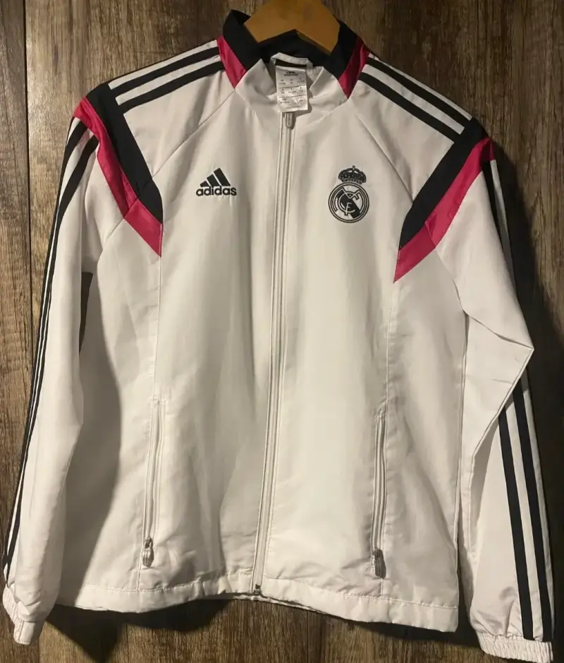2 camisetas originales usadas, cortaviento real M. - 2