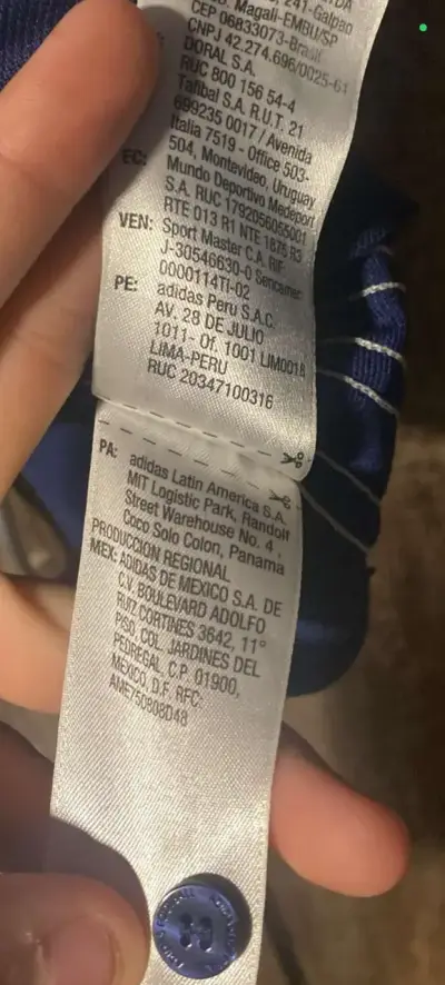 2 camisetas originales usadas, cortaviento real M. - miniatura 4