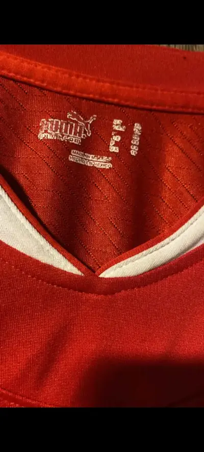 2 camisetas originales usadas, cortaviento real M. - miniatura 6