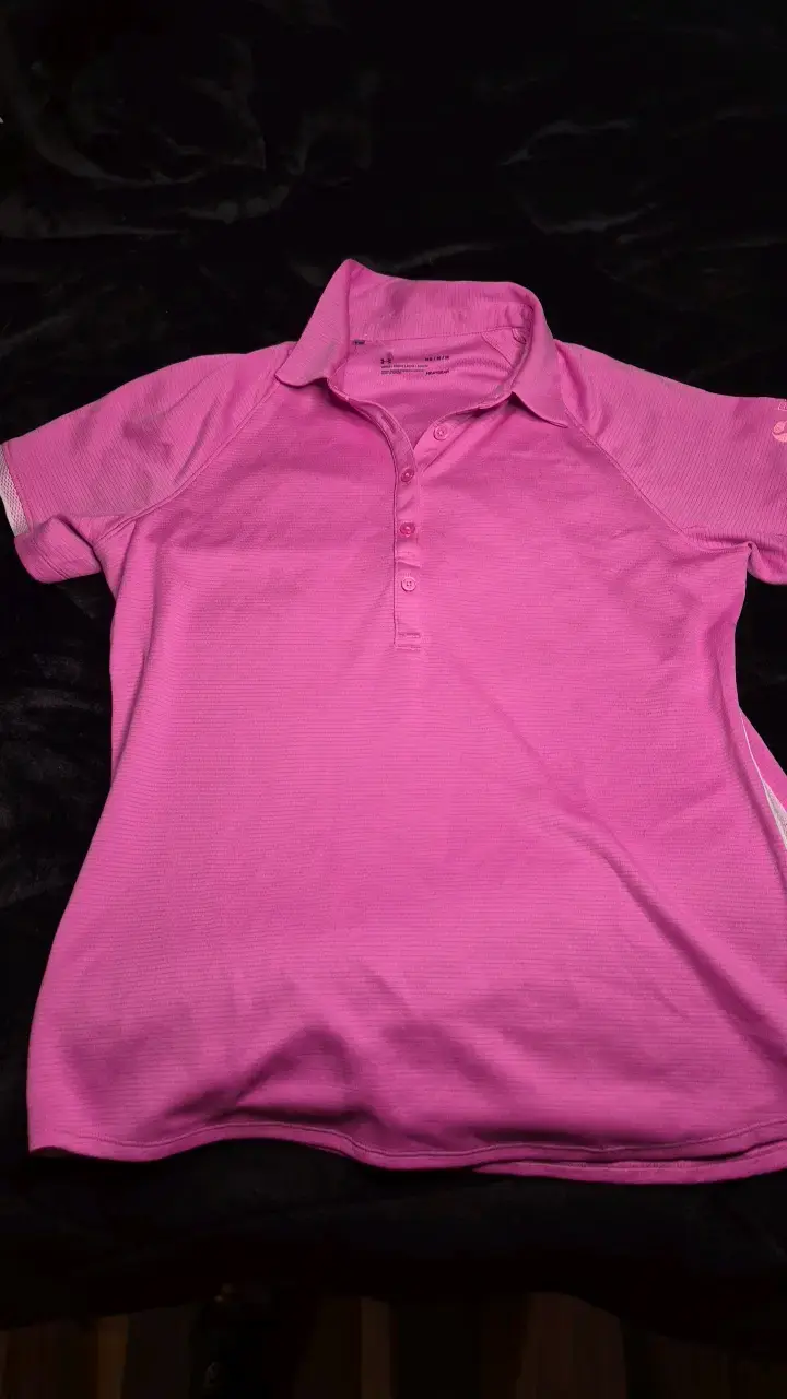 Polera deportiva rosa Under Armour HeatGear