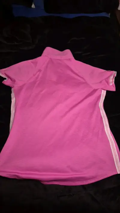 Polera deportiva rosa Under Armour HeatGear - miniatura 3