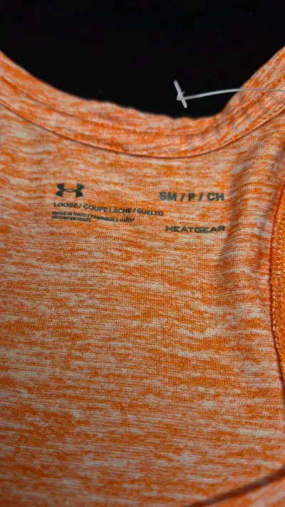 Polera Deportiva Mujer Under Armour Naranja - miniatura 2