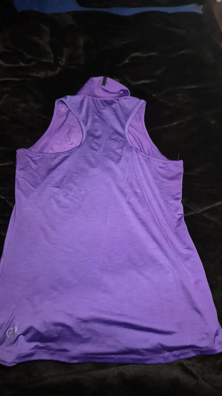 Polera sin mangas morada Puma para mujer - 3