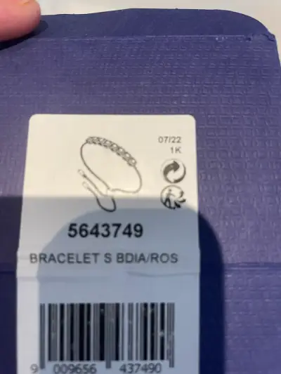 Pulsera de piedras preciosas en caja de regalo - miniatura 6