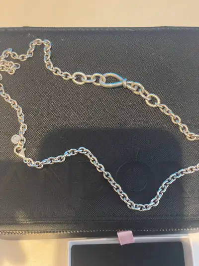 Cadena de plata Pandora con cierre de gancho - miniatura 4