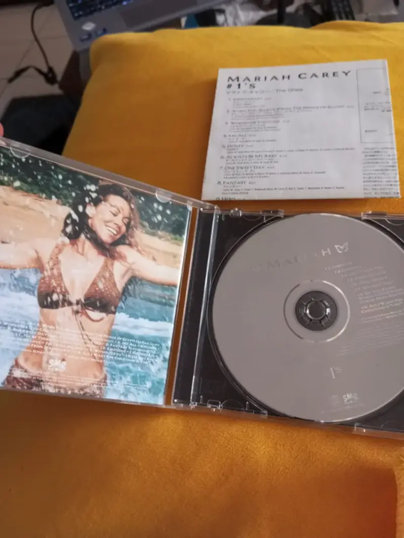 CD Mariah Carey - #1's Grandes Exitos (Edicion Jap - 3