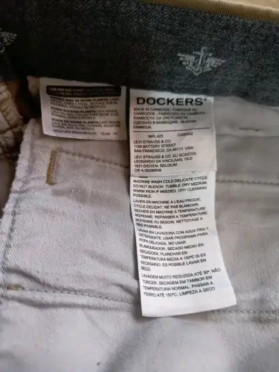 Pantalones Dockers caqui Talla 52 - miniatura 5