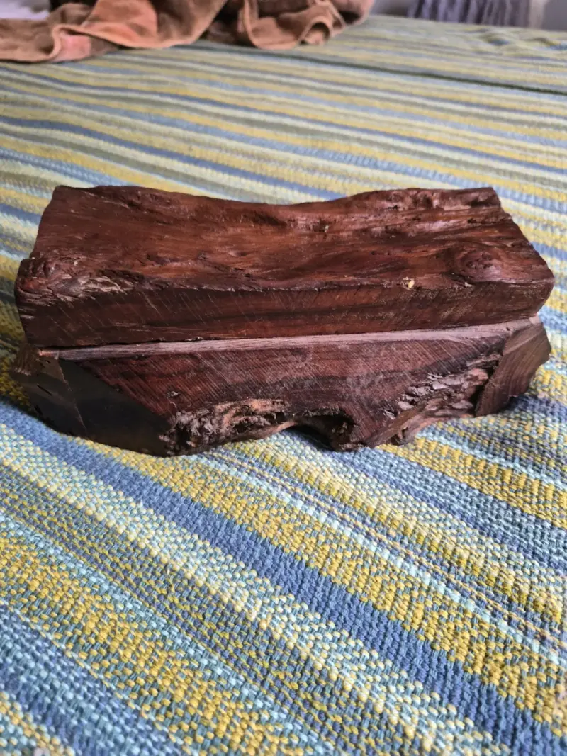 Juego de dominó artesanal en caja de madera en pal - 2