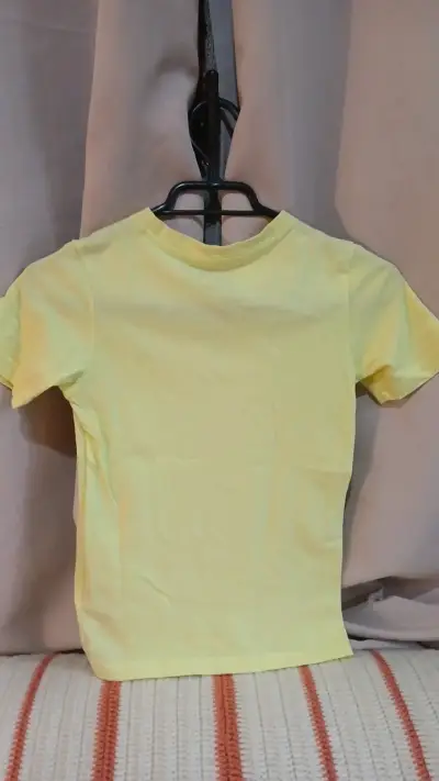 Polera amarilla Adidas  talla XS - miniatura 2