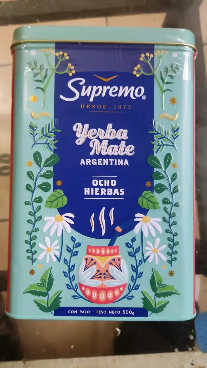 Yerba Mate Supremo Ocho Hierbas 500g - 1