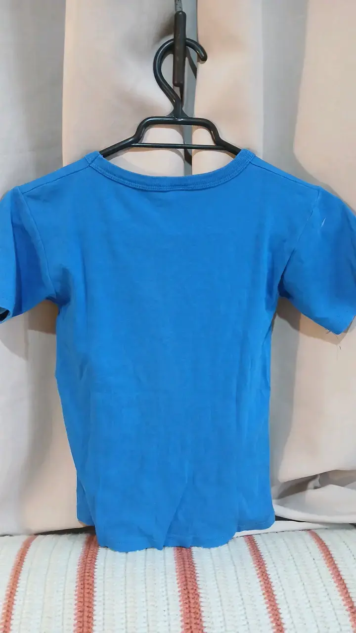Polera azul Among Us para niños talla 14 - 2