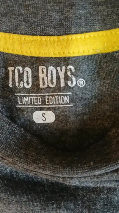 Polera gris para niños con diseño de skate - miniatura 2