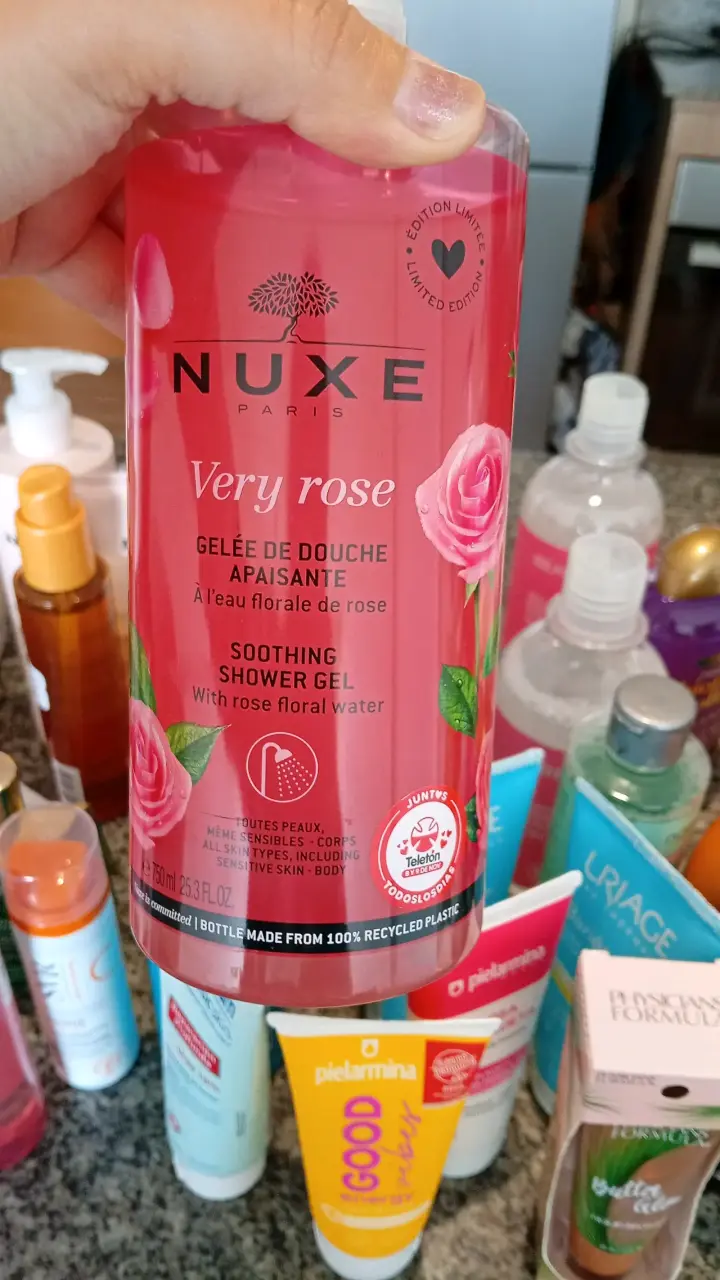 Gel de ducha Nuxe Very Rose 750ml