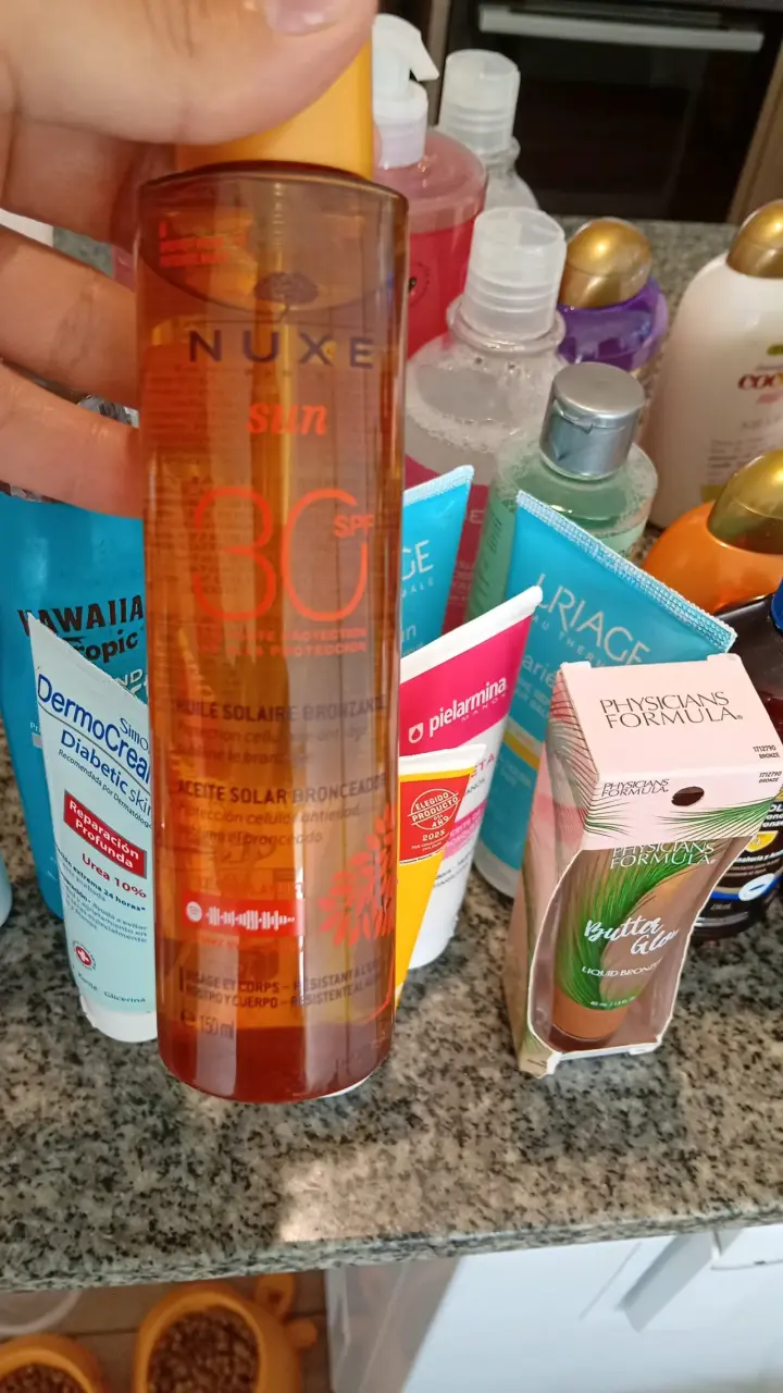 Aceite Solar Bronceador Nuxe SPF 30