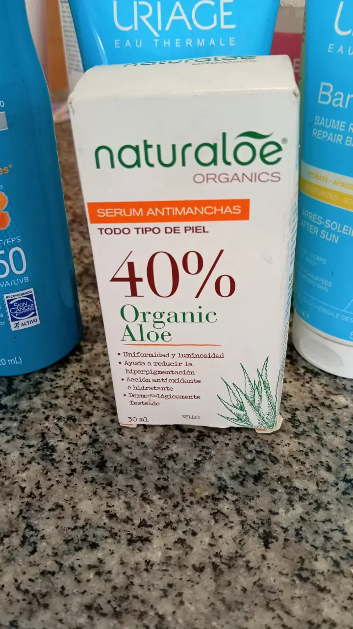 Sérum Antimanchas Naturaloe Organics 40% Aloe - 2