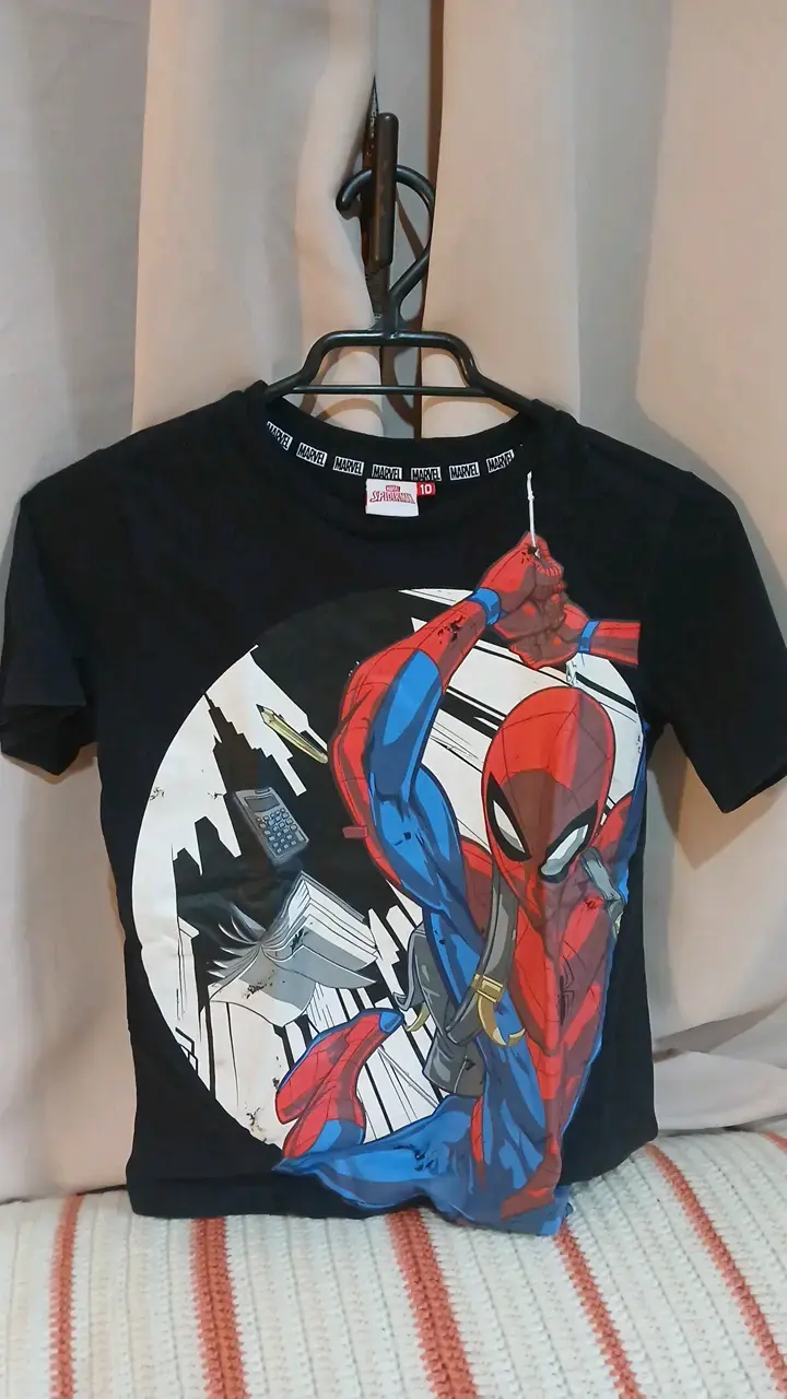 Polera de niño Spider-Man Marvel talla 10 - 2
