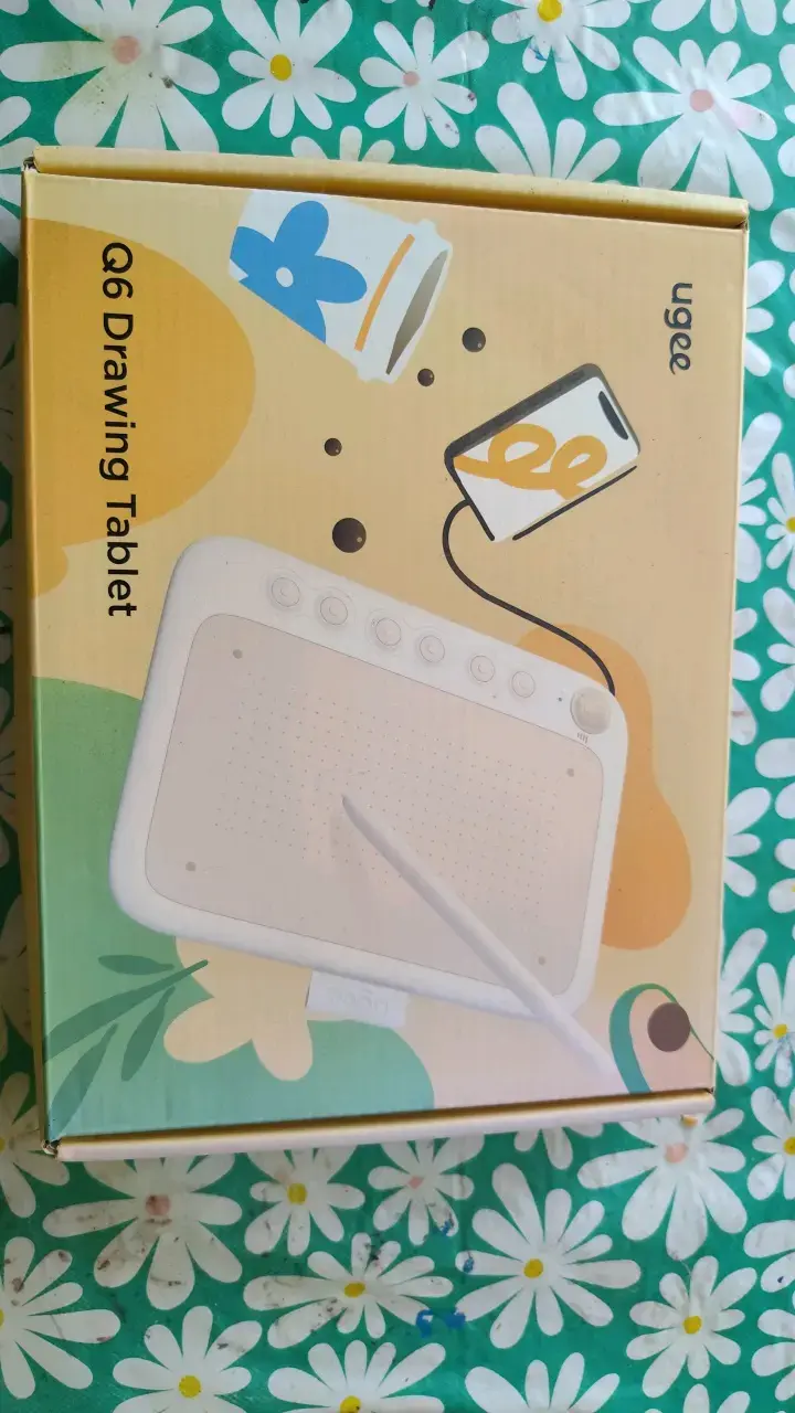 Tableta de Dibujo Ugee Q6 con Lápiz - 1